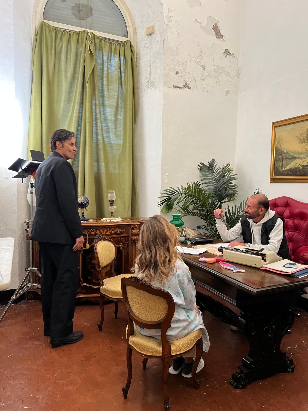 Avanti Avanti!: prove e preparazione della scena in costume