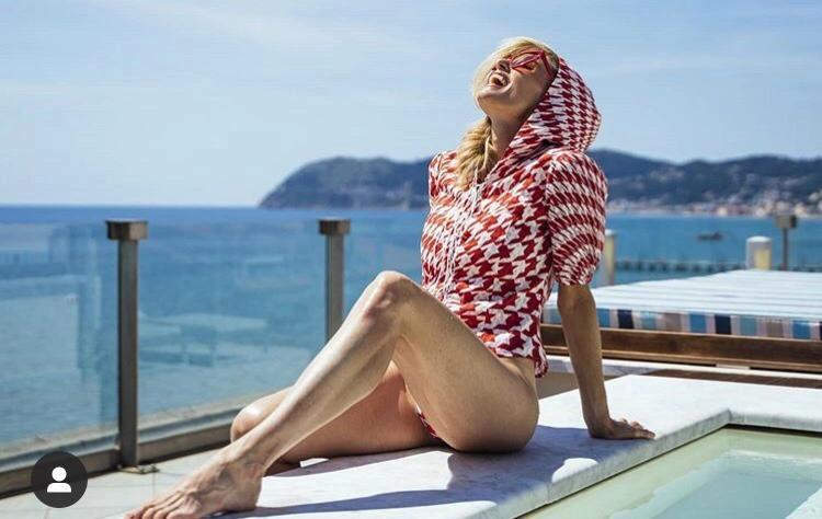 Justine Mattera al Grand Hotel Alassio: servizio fotografico, immagine 2