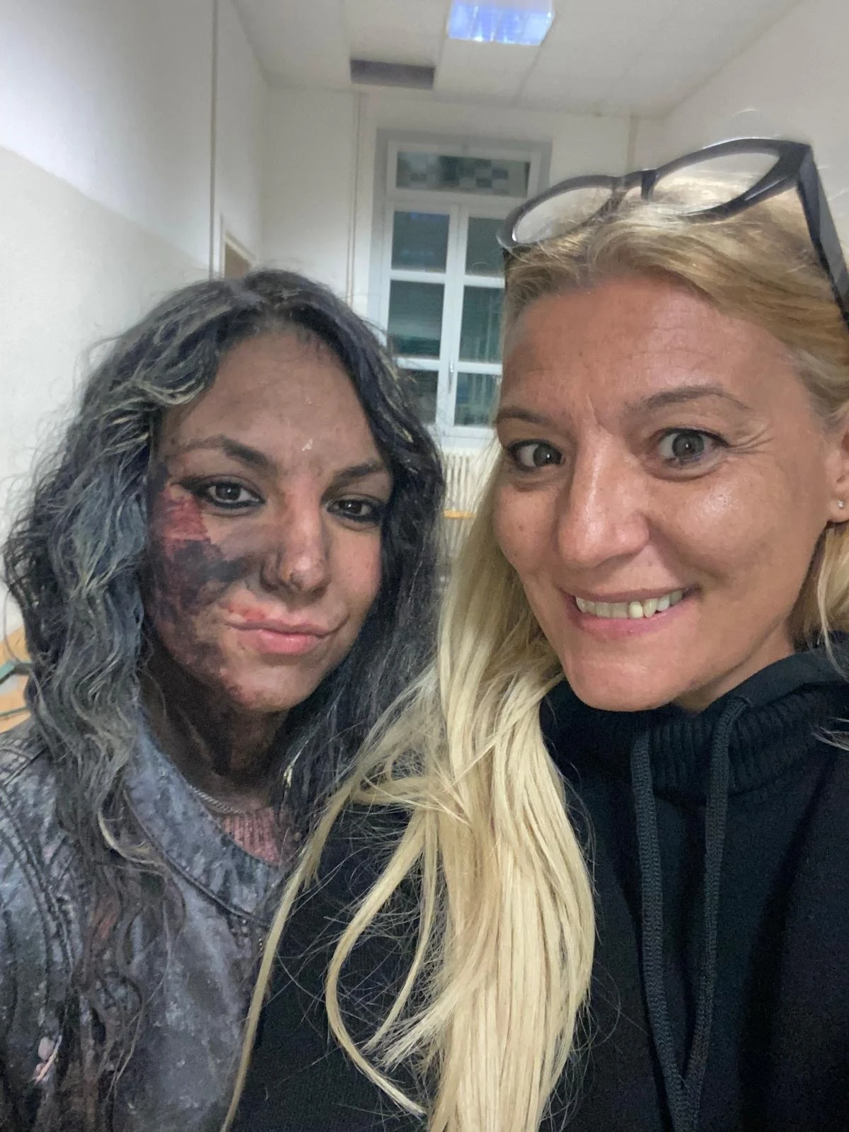 Bugiarda: trucco di scena e incontro nel backstage con Giorgia