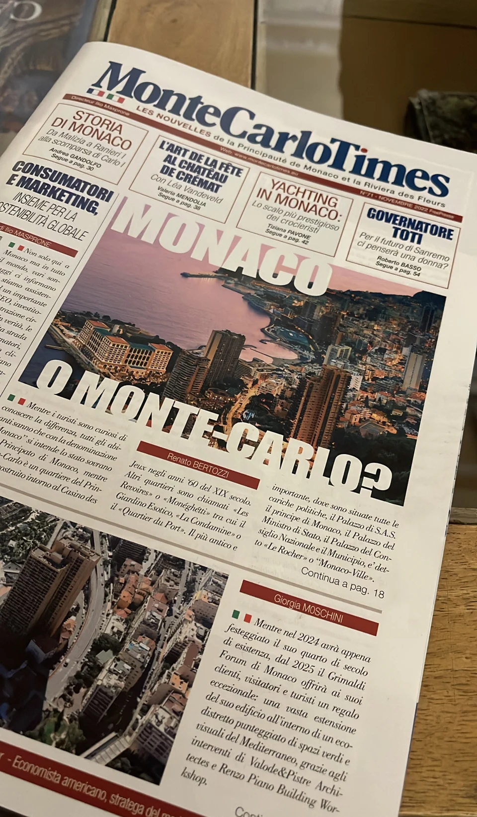 MonteCarloTimes · Presse internationale · document original