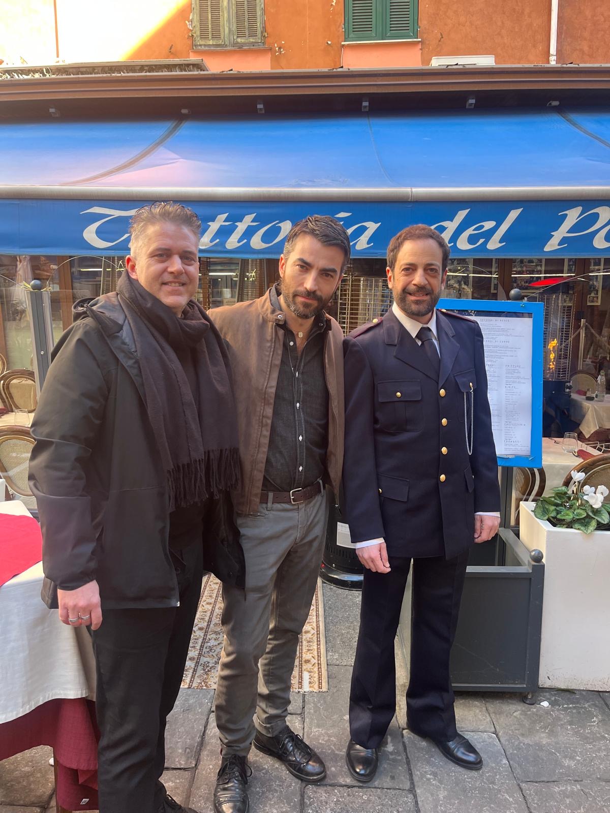 Insieme sul set dello spot FIAT