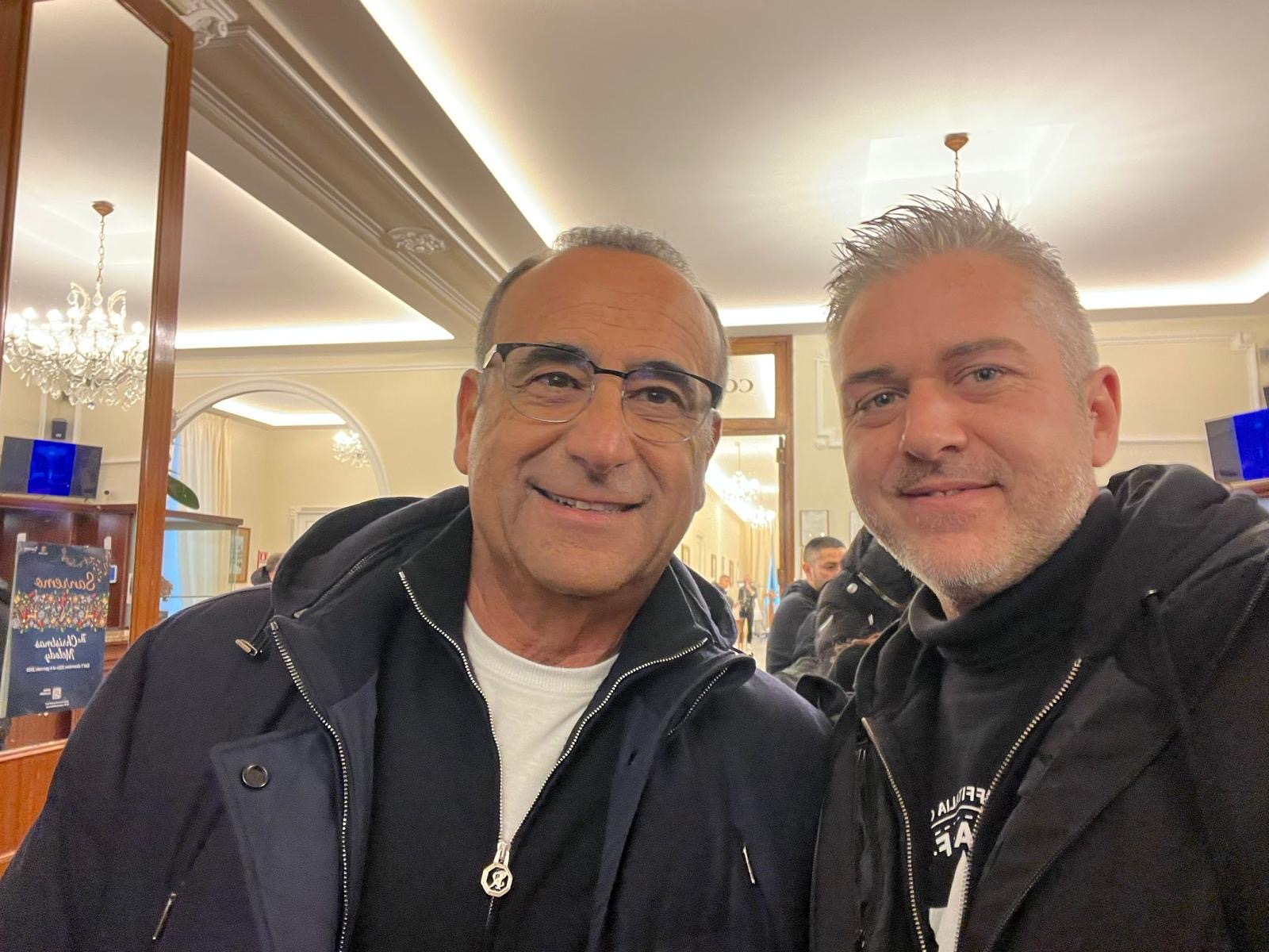 Alessandro, un incontro durante il Festival di Sanremo · scatto 1