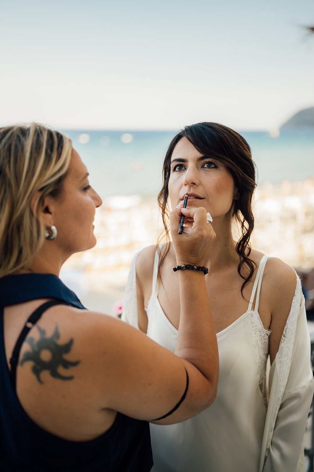 Il dettaglio del make-up sposa curato da Giorgia