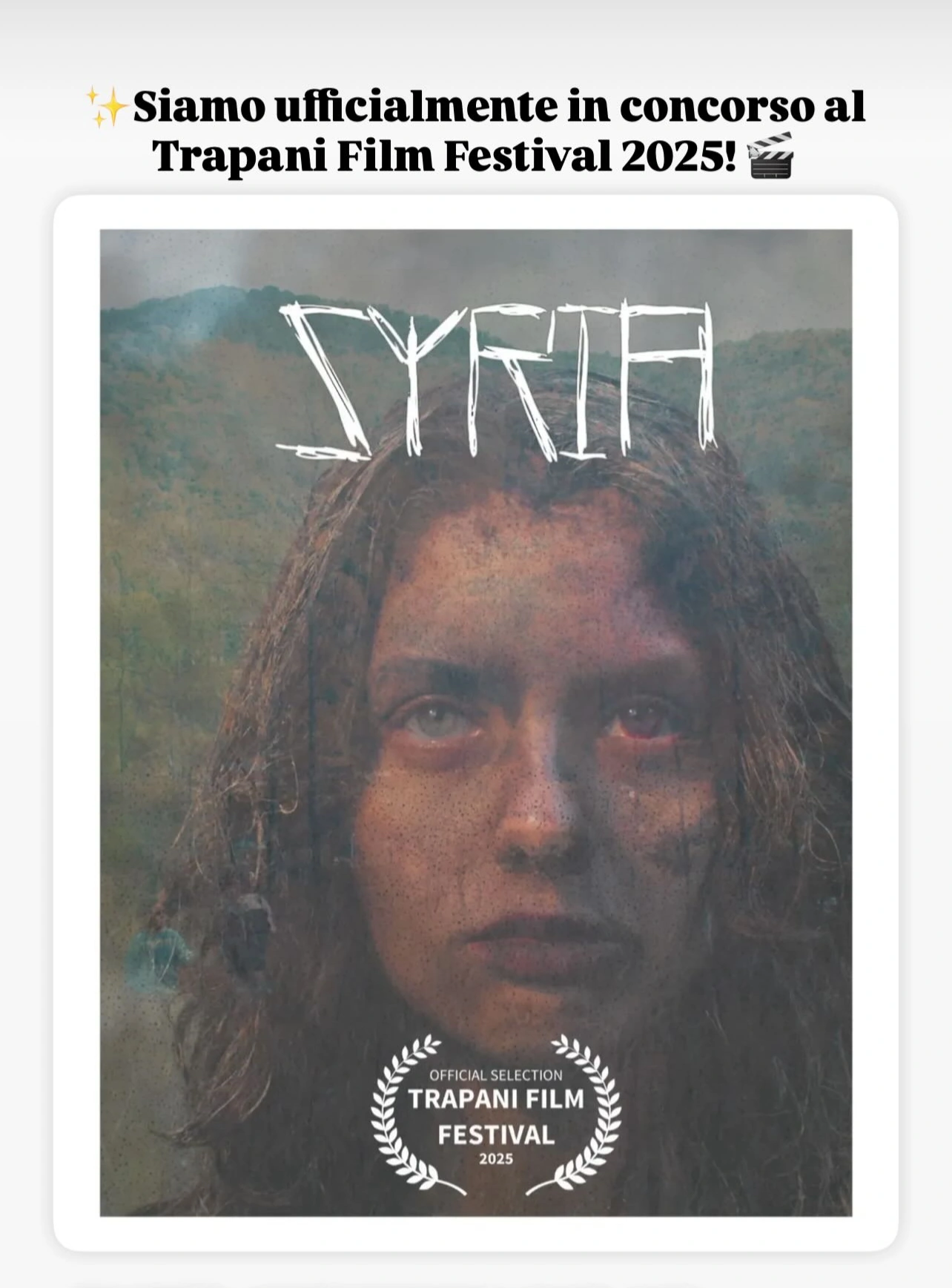 Syria: immagine promozionale con selezione al Trapani Film Festival 2025